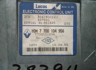 Renault 647802 7700111206 centralita kangoo f kc0