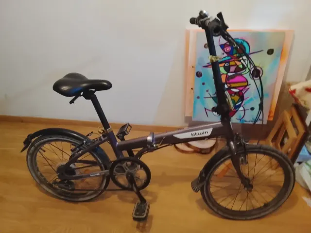Bicicleta plegable Btwin