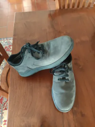 Stonefly Scarpa Pelle Nabuk Grigio 43