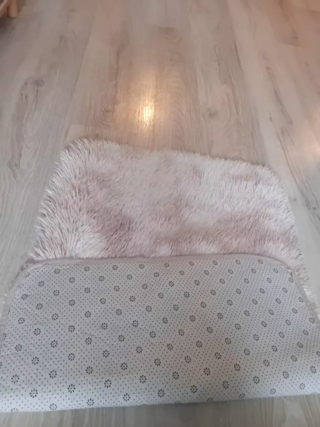 Alfombra suave habitación baño