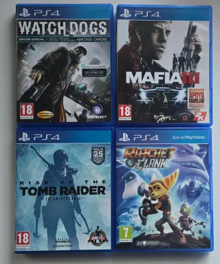 Pack 3 Juegos PS4 vol.1 (No Tomb Raider)