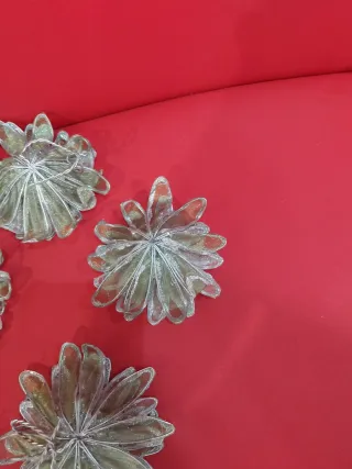 Addobbi Natalizi Fiori Oro Argento