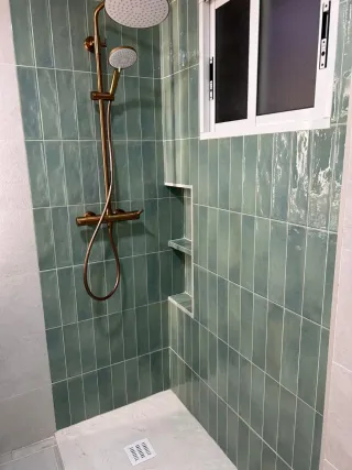 Azulejos verdes para baño o cocina. 3 METROS