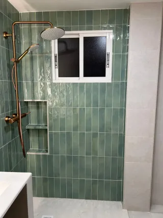 Azulejos verdes para baño o cocina. 3 METROS