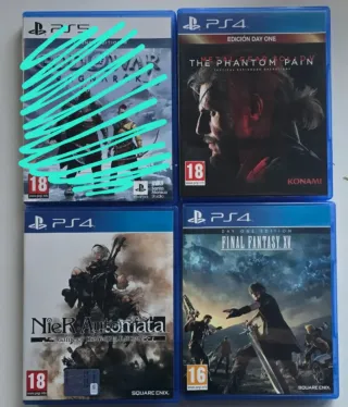 Pack 4 Juegos PS4/PS5 vol.3