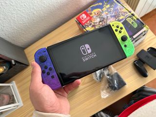Nintendo Switch OLED Splatoon 3 Edición