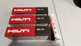 Hilti GC 21 Carga de Gas (3 uds) más 1 de regalo.