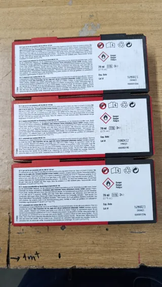 Hilti GC 21 Carga de Gas (3 uds) más 1 de regalo.