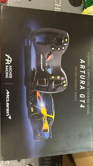 Volante Ascher Racing McLaren Artura GT4