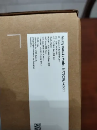 Notebook portatile Samsung Galaxy Book4 nuovo