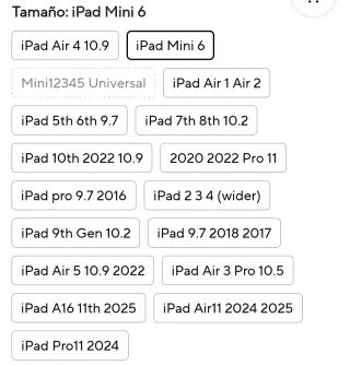 Funda iPad Mini 6/5 Verde