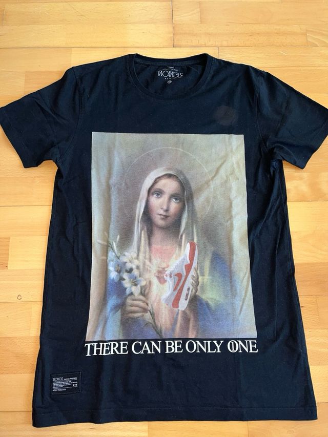 Camiseta Streetwear Negra Talla M