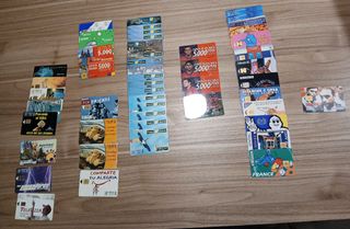 Collezione di 54 Cartoline Telefoniche Vintage 54