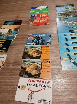 Collezione di 54 Cartoline Telefoniche Vintage 54