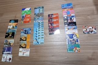 Collezione di 54 Cartoline Telefoniche Vintage 54