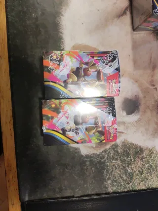 2 Cajas Pokémon Megaevolución Fuegos Fantasmales