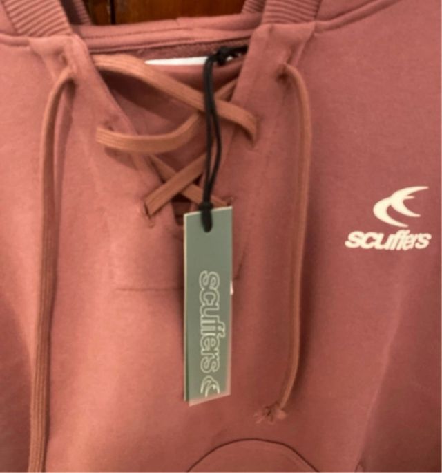 Sudadera Scuffers con cordones Talla M