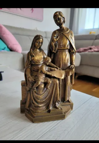 Nacimiento Belén Bronce Sagrada Familia