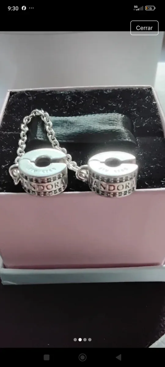 3 Charms de Pandora originales
