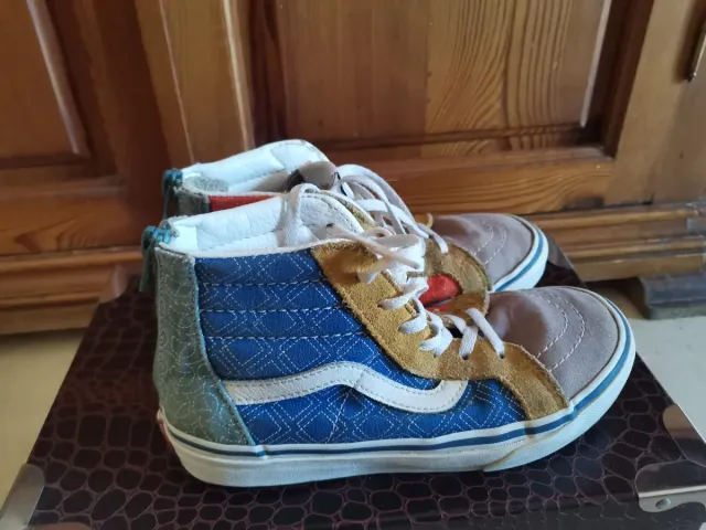 Zapatillas Vans niño cremallera trasera