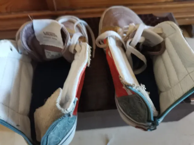 Zapatillas Vans niño cremallera trasera