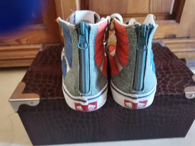 Zapatillas Vans niño cremallera trasera