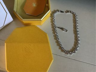 Collana Swarovski cuore Argento