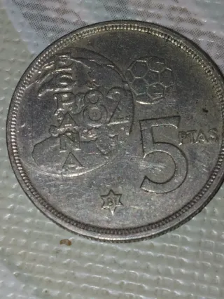 3 Monedas 1 Pta España '82