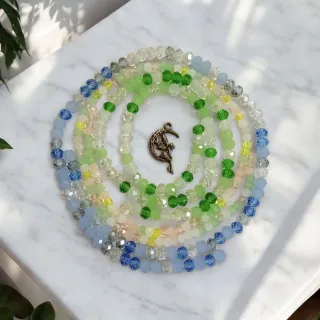 Perline colorate per creazioni