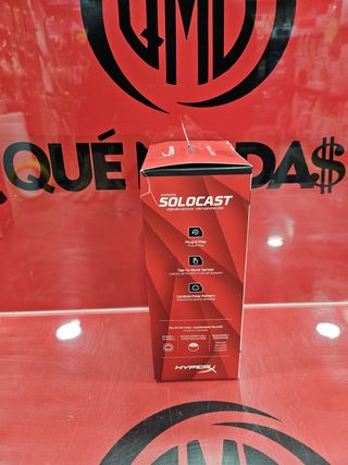 Microfono Gaming HyperX SoloCast Black, Nuevo.