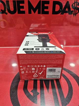 Microfono Gaming HyperX SoloCast Black, Nuevo.