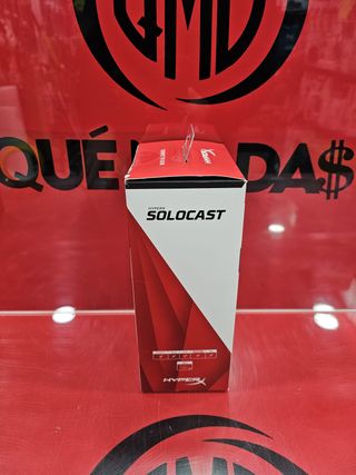 Microfono Gaming HyperX SoloCast Black, Nuevo.