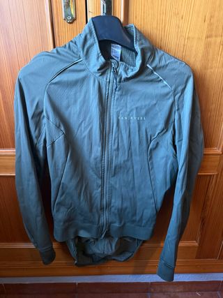 Chaqueta ciclismo Van Rysel verde talla L