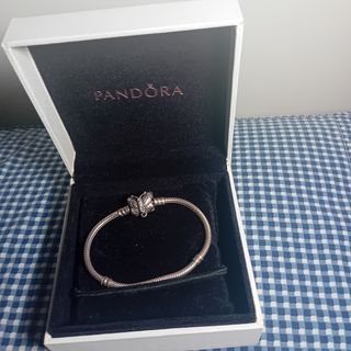 Pulsera Pandora Mariposa Plata