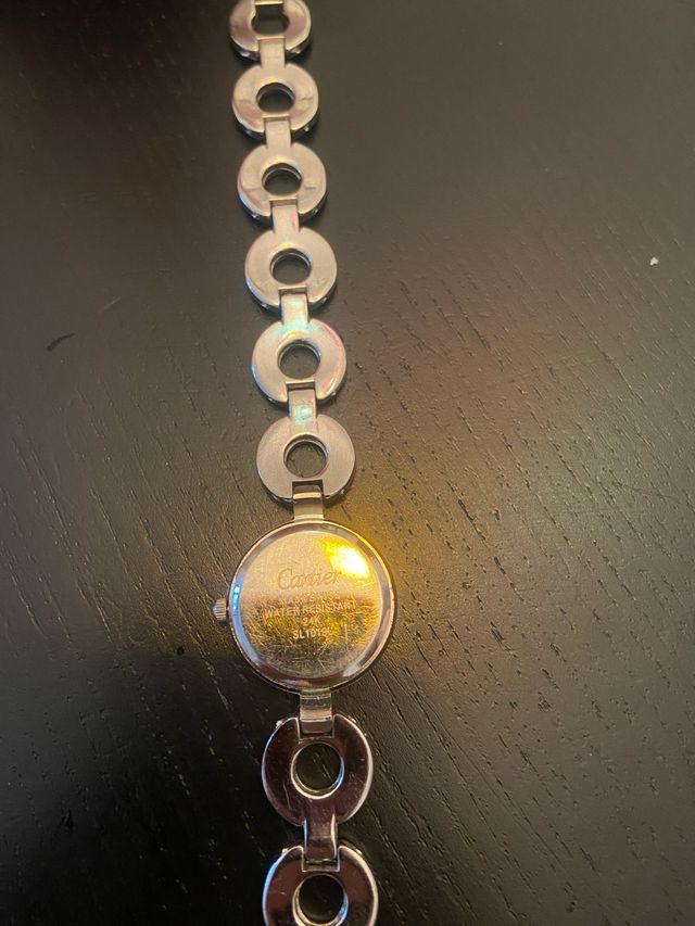 Reloj Cartier Oro y Plata