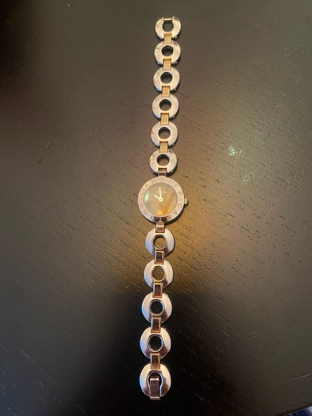 Reloj Cartier Oro y Plata