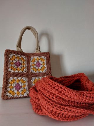 Bufanda nueva crochet infinita