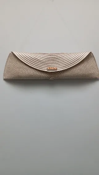Bolso de fiesta beige
