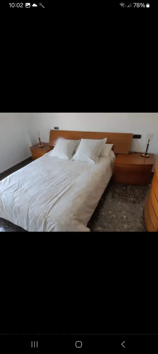 Estructura cama matrimonio no colchón  ni somier