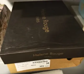 Zapatos Mocasines Negros Helene Rouge Paris