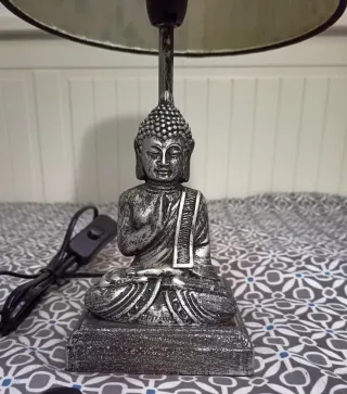 Lámpara Buda de Resina