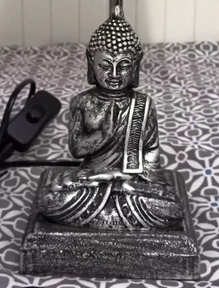 Lámpara Buda de Resina