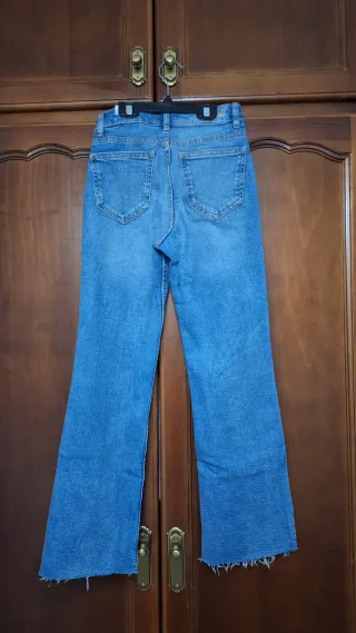 Pantalón vaquero flare Mango Teen