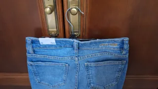 Pantalón vaquero flare Mango Teen