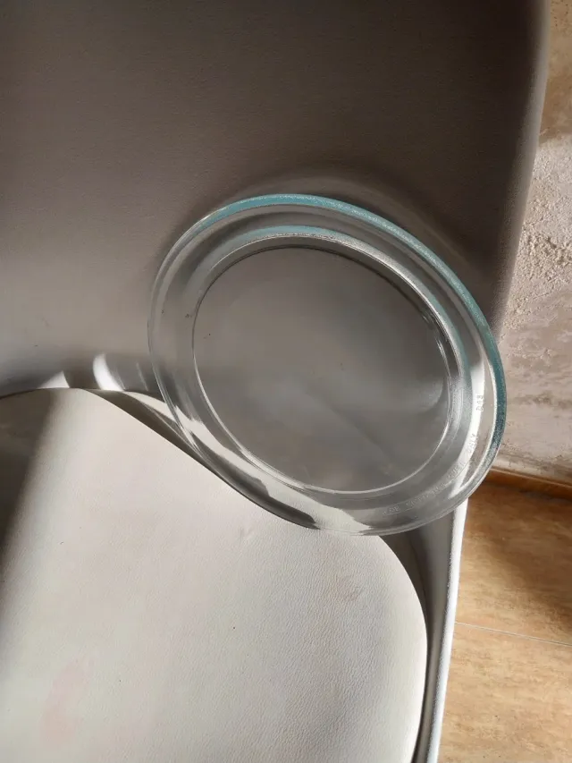 Plato microondas cristal 28cm