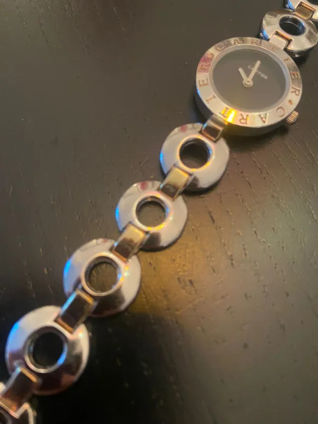 Reloj Cartier Mujer Oro y Plata