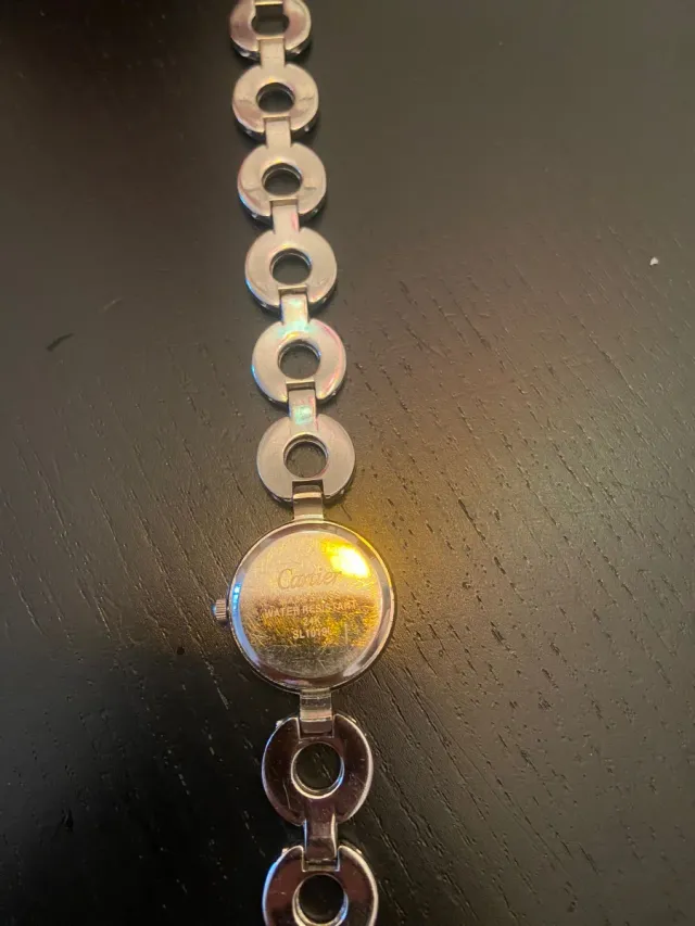 Reloj Cartier Mujer Oro y Plata