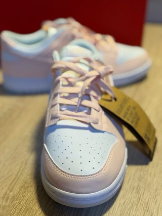 Nike Dunk Low Rosa y Blanco 44,5 (original)