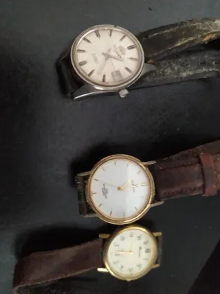 3 Relojes de Pulsera: Orient, Festina, Thermidor