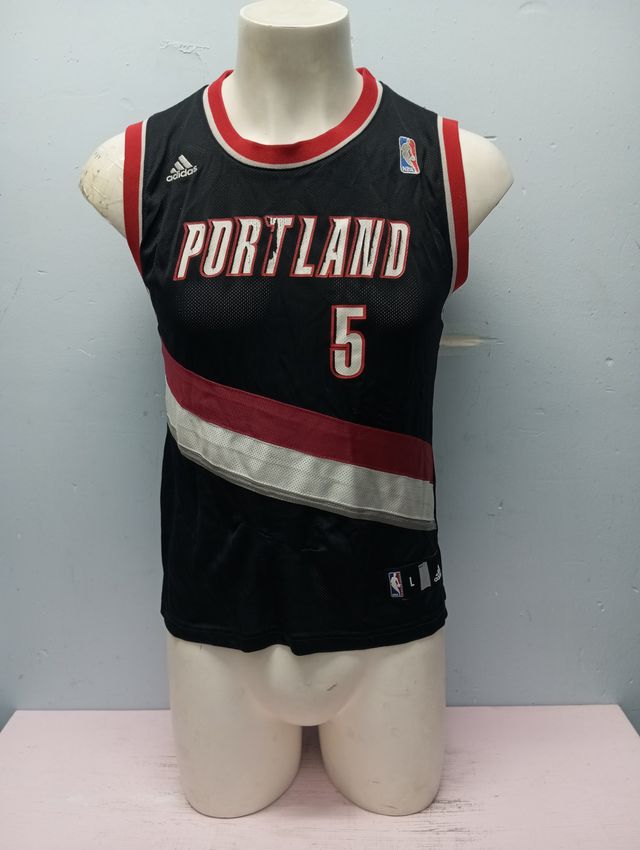 Camiseta Portland 5 Rudy Fernandez Adidas NBA